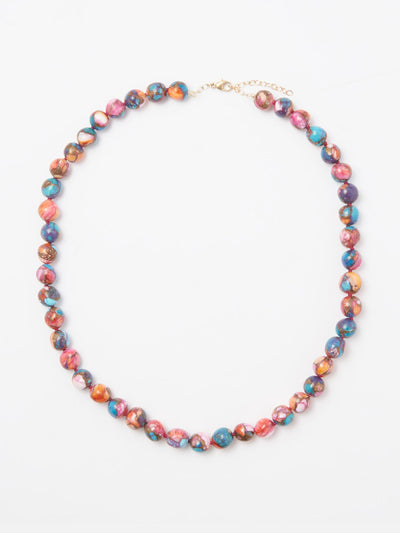 Jia Jia Kingman turquoise beaded necklace at Collagerie
