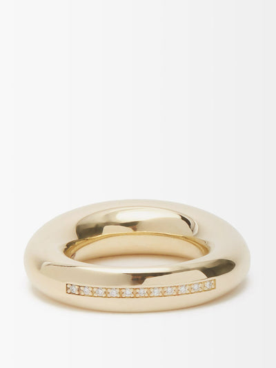 Lauren Rubinski Diamond and 14kt gold ring at Collagerie