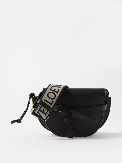 Loewe Mini Gate leather crossbody bag at Collagerie