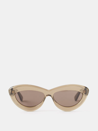 Loewe Oversized cat-eye sunglasses at Collagerie