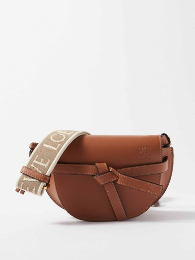 Loewe Brown leather cross body bag at Collagerie