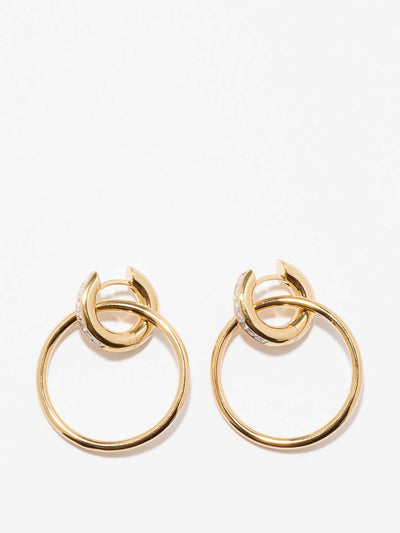 Otiumberg Earrings with detachable hoops at Collagerie