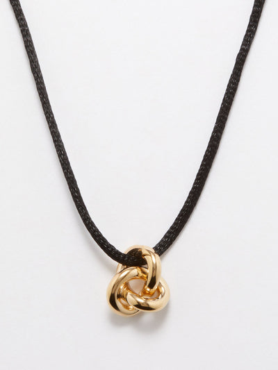 Otiumberg Gold knot necklace at Collagerie