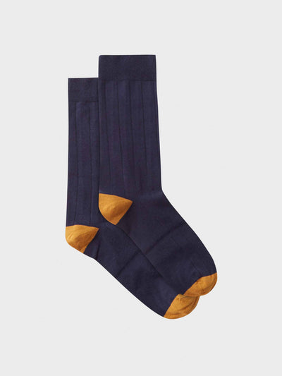 Pantherella Ribbed organic-cotton socks at Collagerie