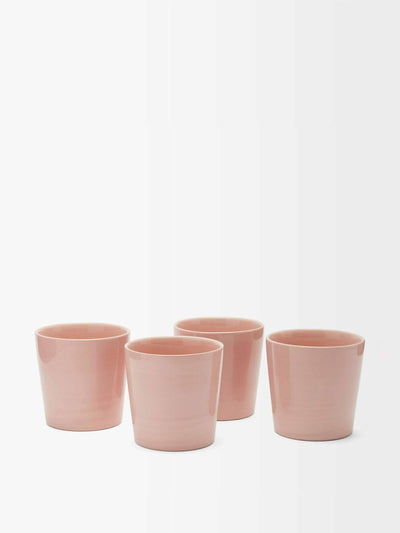 Serax x Ottolenghi Pink coffee cups (set of 4) at Collagerie