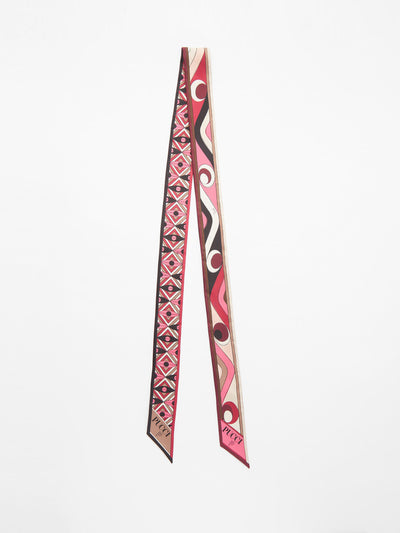 Pucci Dischi and Moire-print silk scarf at Collagerie