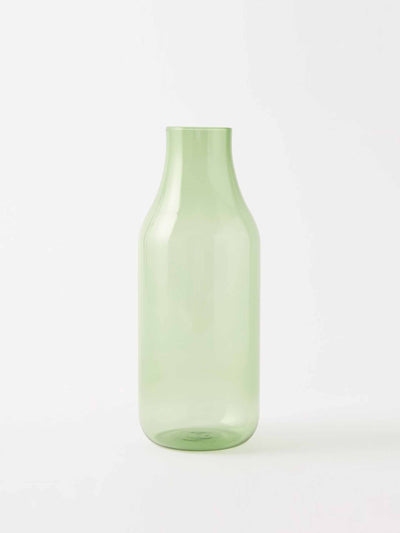 R+D.LAB Green glass carafe at Collagerie