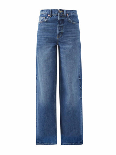 Raey Organic-cotton straight-leg jeans at Collagerie