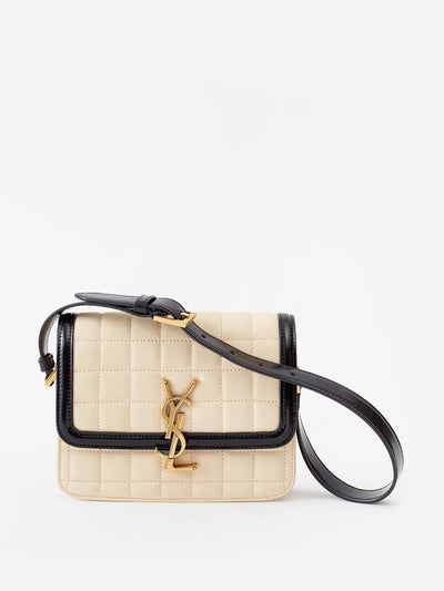 Saint Laurent Solferino small quilted leather shoulder bag at Collagerie