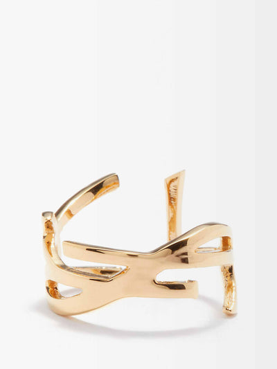 Saint Laurent YSL band ring at Collagerie