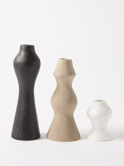 The Conran Shop Set of three Lupa candlestick holders at Collagerie