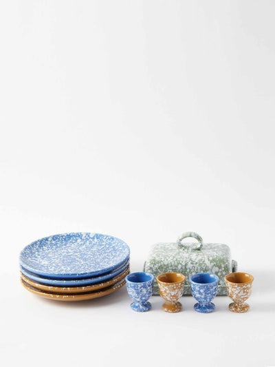 The Conran Shop Splatter ceramic breakfast set at Collagerie