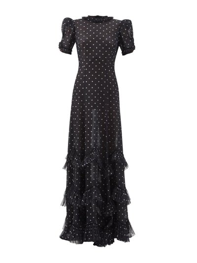 The Vampire'S Wife The Sky Rocket star-print gown at Collagerie