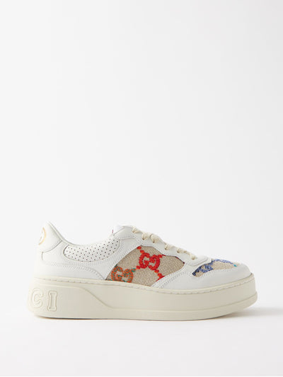 Gucci Chunky monogrammed trainers at Collagerie