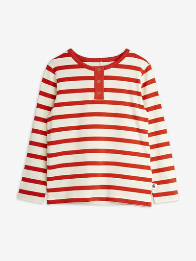 Mini Rodini Striped long-sleeve top at Collagerie