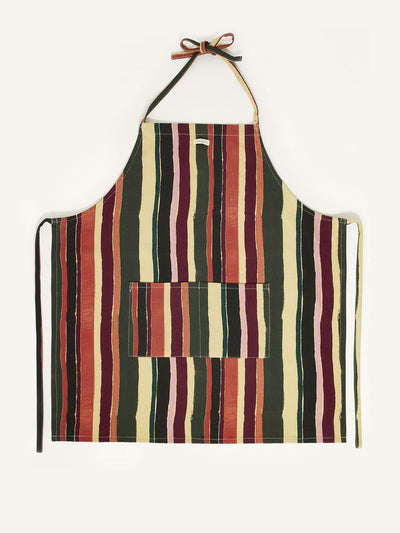 Monsoon Stripe print apron at Collagerie