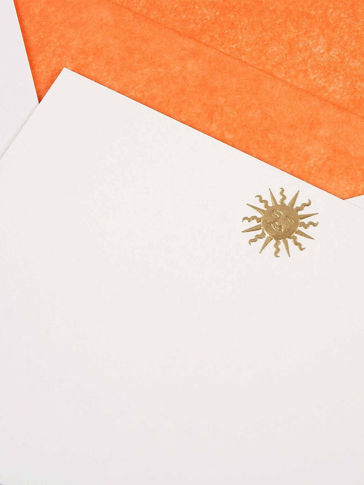 Sun correspondence cards