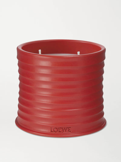 Loewe Medium tomato leaves candle at Collagerie