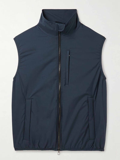 Loro Piana Padded shell gilet at Collagerie