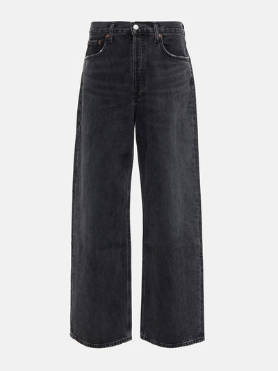 Agolde Low rise baggy organic-denim jeans at Collagerie