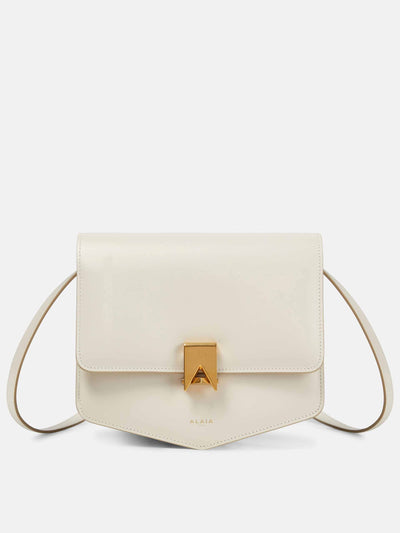 Alaïa White leather shoulder bag at Collagerie