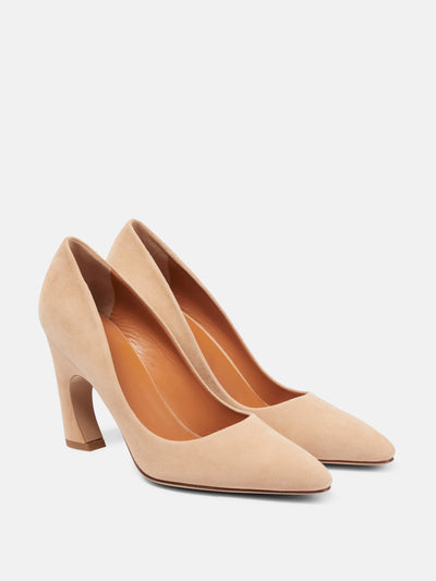 Chloé Oli suede pumps at Collagerie