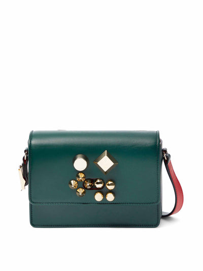 Christian Louboutin Small leather crossbody bag at Collagerie