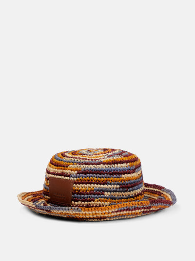 Isabel Marant Raffia bucket hat at Collagerie