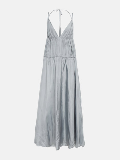Joseph Ruched silk maxi dress at Collagerie