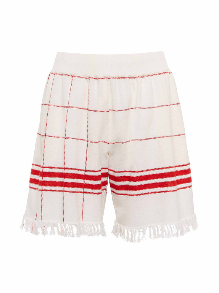 White and red checked shorts Clothing Maison Margiela    - Collagerie