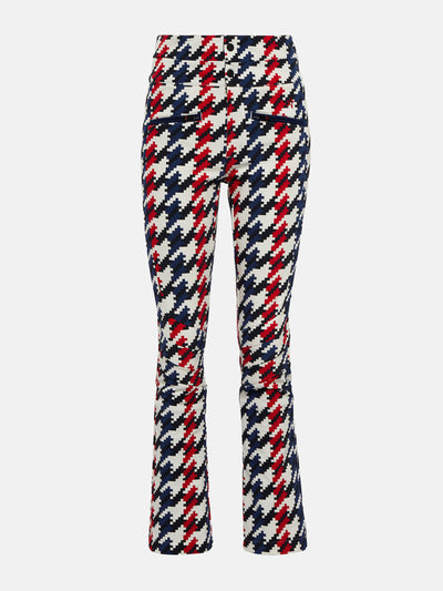 Perfect Moment Houndstooth softshell ski pants at Collagerie