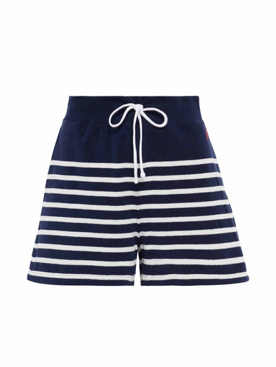 Polo Ralph Lauren Striped cotton-blend terry shorts at Collagerie