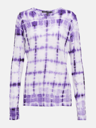 Proenza Schouler Tie-dye cotton long sleeved top at Collagerie