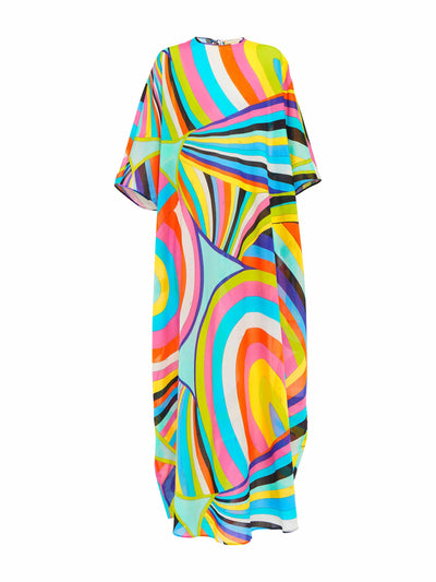 Pucci Multi-coloured printed maxi dress at Collagerie