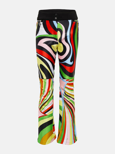 Pucci x Fusalp Multicoloured swirl printed ski pants at Collagerie