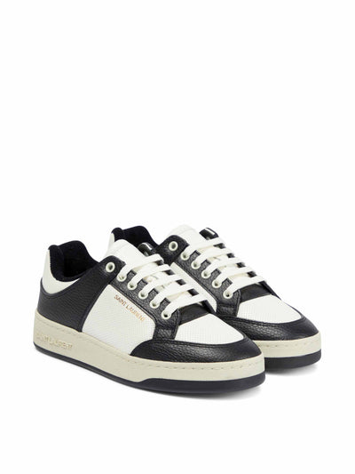 Saint Laurent Low-top leather trainers at Collagerie