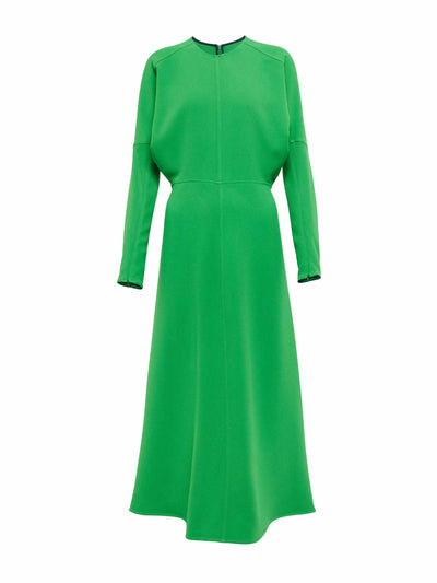 Victoria Beckham Crepe-cady midi dress at Collagerie