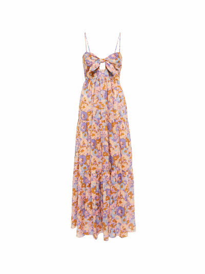 Zimmermann Floral print cut out midi dress at Collagerie