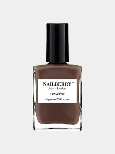 Nailberry Nail lacquer in deep taupe at Collagerie