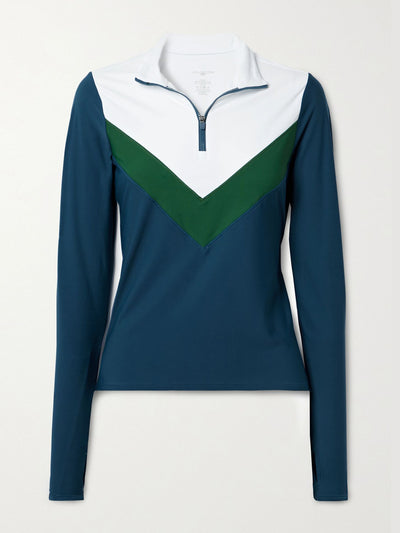 All Access Colourblock stretch sweatshirt at Collagerie