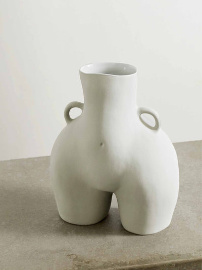 Anissa Kermiche Ceramic vase with handles at Collagerie