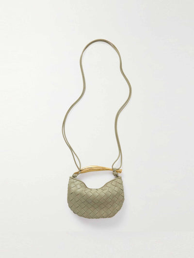 Bottega Veneta Sardine mini leather shoulder bag at Collagerie