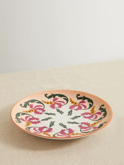 Cabana + GINORI 1735 Olga porcelain dessert plate at Collagerie