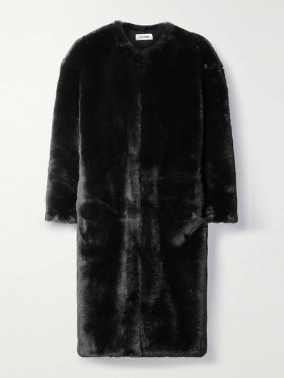 Cefinn Faux fur coat at Collagerie