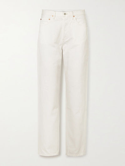 Citizens of Humanity White Boyfriend jeans at Collagerie