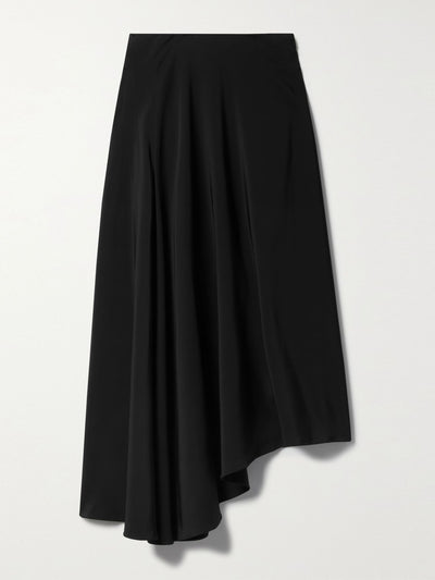 Co Asymmetric crepe skirt at Collagerie