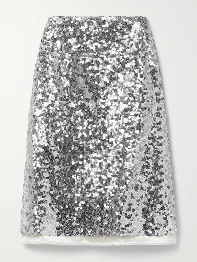 Commission Stella midi skirt at Collagerie