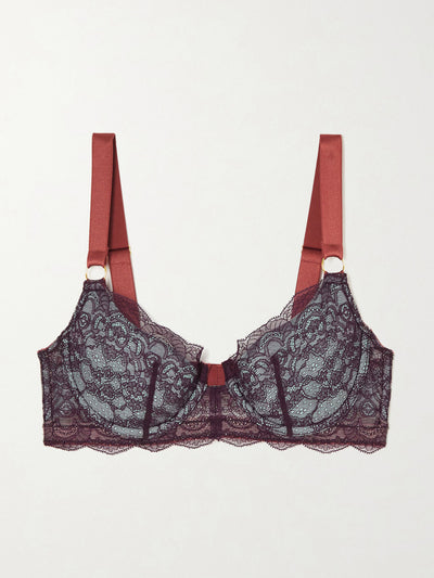 Dora Larsen Enid lace underwire balconette bra at Collagerie