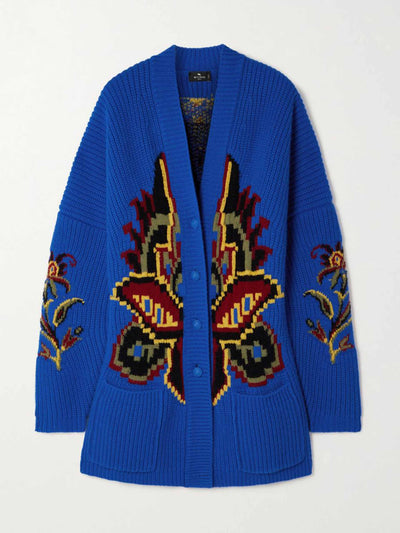 Etro Wool-blend cardigan at Collagerie