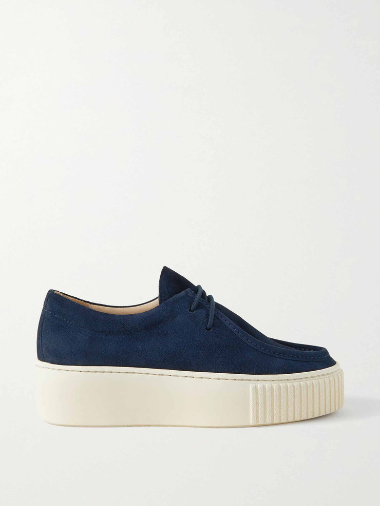 Fontaina suede platform sneakers